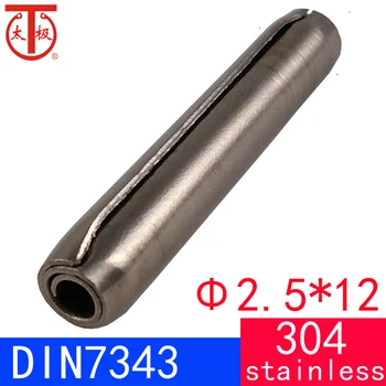 (2.5*12) DIN7343 / ISO8750 Smotan opruga zatik (Spiralnom oprugom) 100 kom./lot