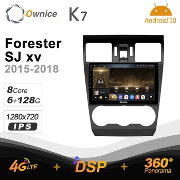 K7 Ownice 2 Din Android 10,0 Auto Media radio za Subaru Forester SJ xv 2012-2015 s 8 jezgri A75*2 + A55 * 6 SPDIF 6G 128G