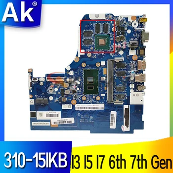 NM-A981 matična ploča za Lenovo 310-15IKB 510-15IKB Matična ploča laptop procesora I3 I5 I7 6th Gen 7th Gen procesor GT920M GT940M GPU 4G RAM
